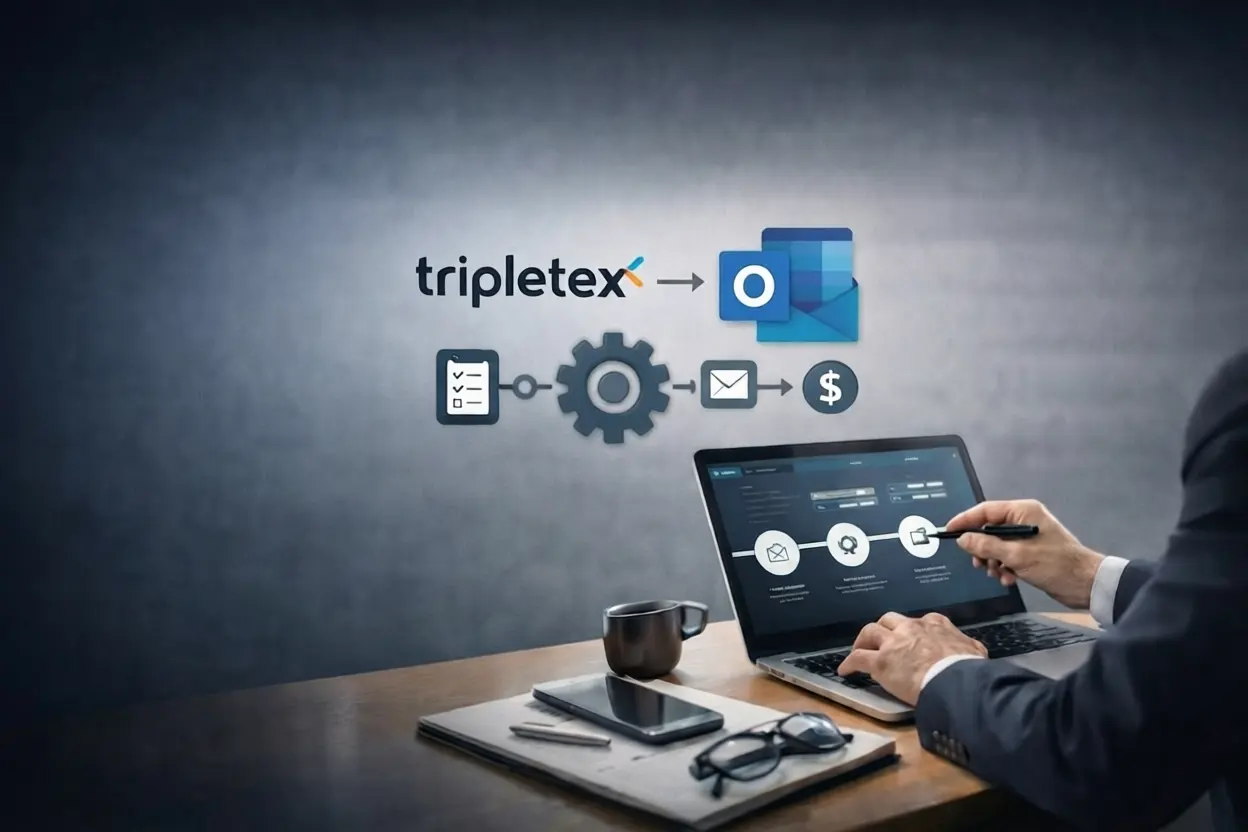 Tripletex og Outlook AI